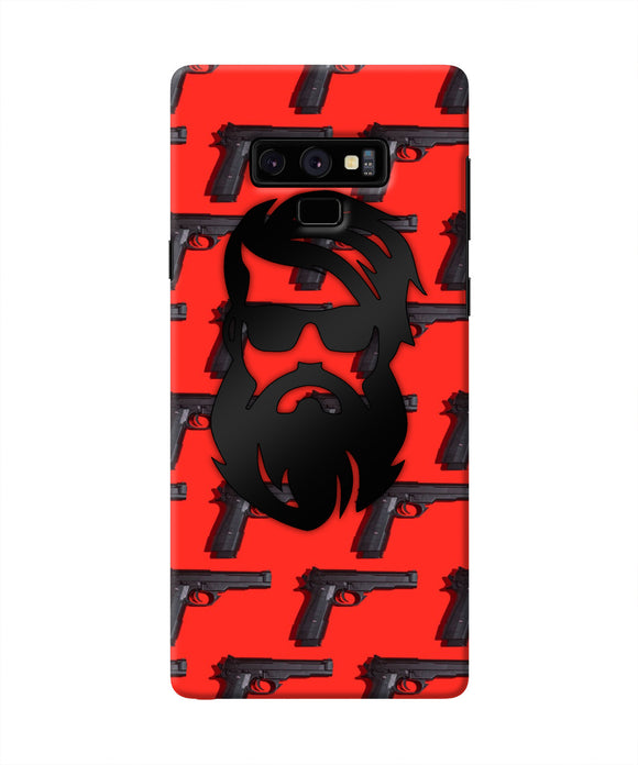 Rocky Bhai Beard Look Samsung Note 9 Real 4D Back Cover