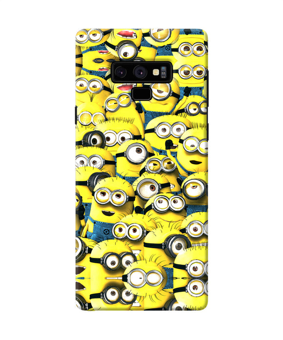 Minions Mini Crowd Samsung Note 9 Back Cover