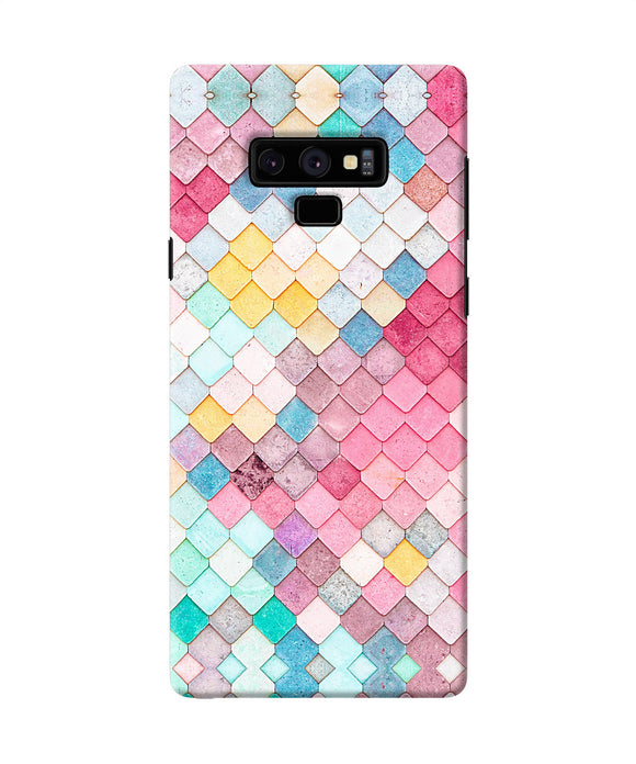 Colorful Fish Skin Samsung Note 9 Back Cover