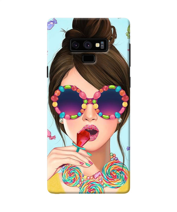 Fashion Girl Samsung Note 9 Back Cover