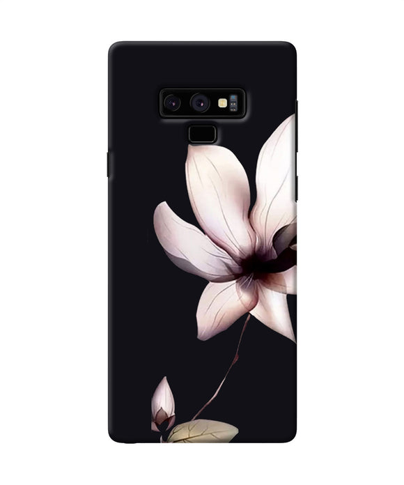 Flower White Samsung Note 9 Back Cover