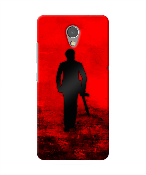 Rocky Bhai with Gun Lenovo P2 Real 4D Back Cover