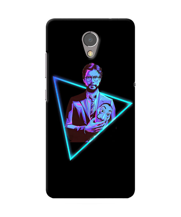 Money Heist Professor In Pub Lenovo P2 Back Cover