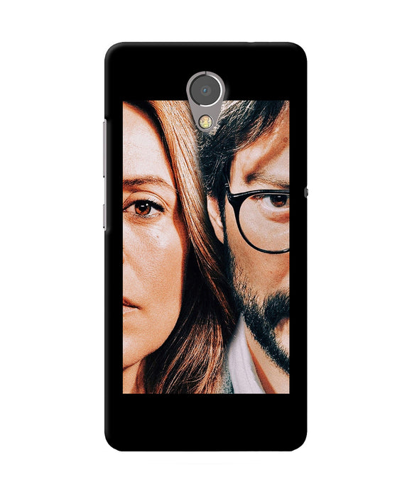 Money Heist Professor With Rachel Lenovo P2 Back Cover