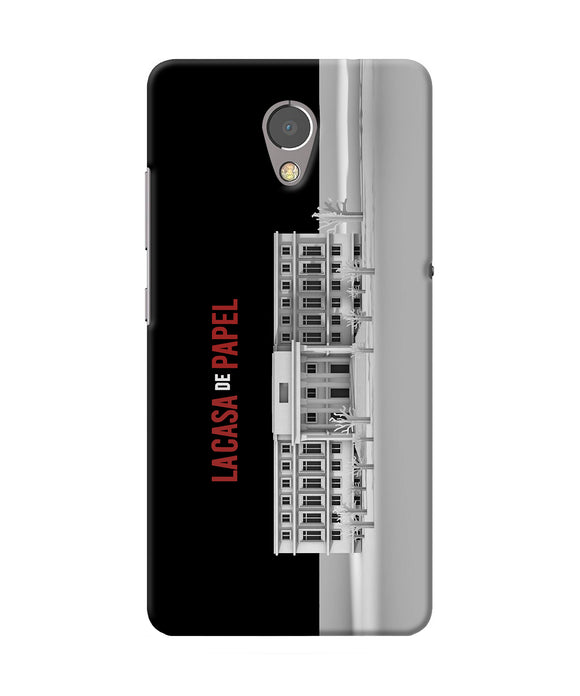 Money Heist Bank Of Spain Lenovo P2 Back Cover