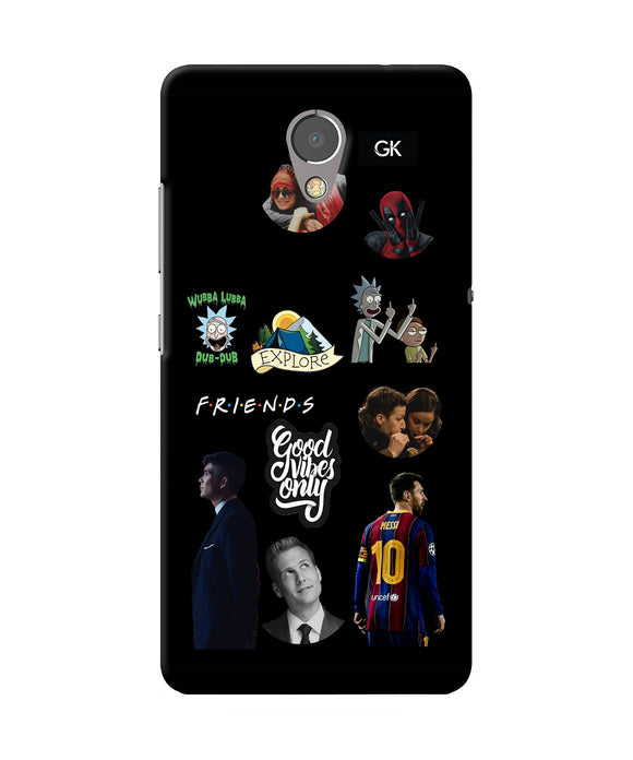 Positive Characters Lenovo P2 Back Cover