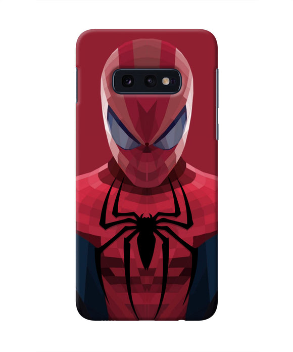 Spiderman Art Samsung S10E Real 4D Back Cover