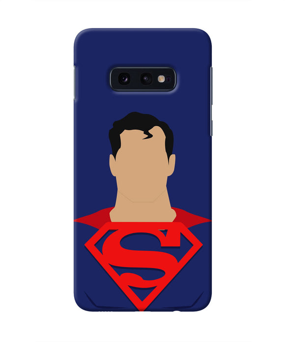 Superman Cape Samsung S10E Real 4D Back Cover