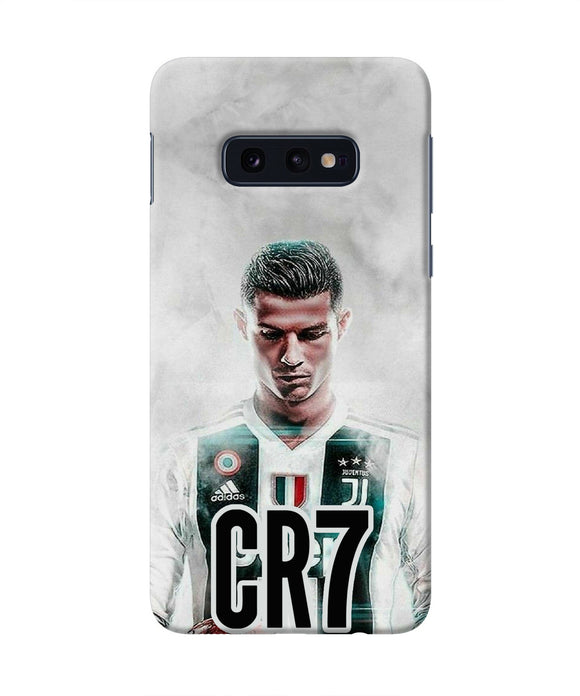 Christiano Football Samsung S10E Real 4D Back Cover