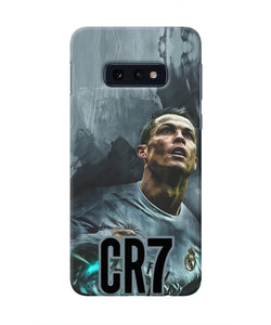 Christiano Ronaldo Grey Samsung S10E Real 4D Back Cover