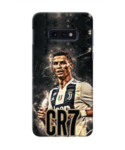 CR7 Dark Samsung S10E Real 4D Back Cover