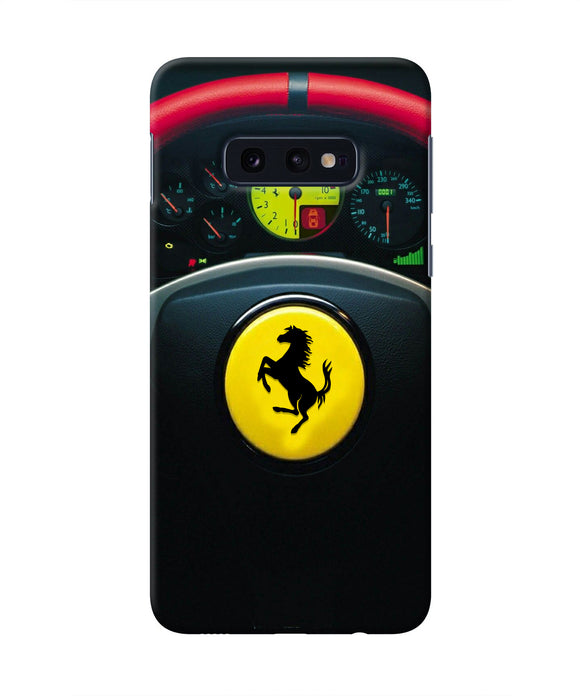 Ferrari Steeriing Wheel Samsung S10E Real 4D Back Cover
