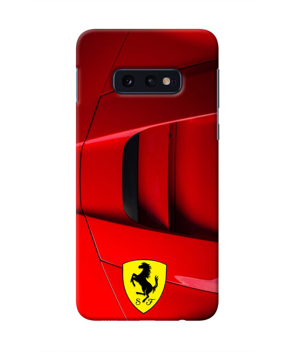 Ferrari Car Samsung S10E Real 4D Back Cover