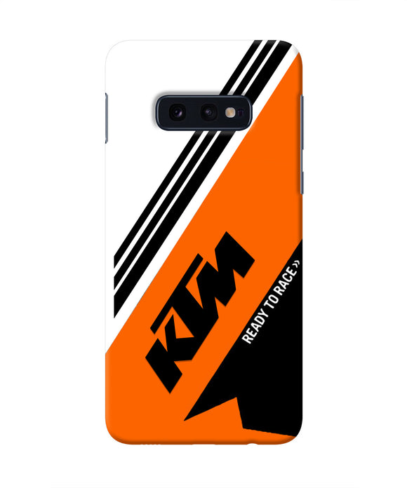 KTM Abstract Samsung S10E Real 4D Back Cover