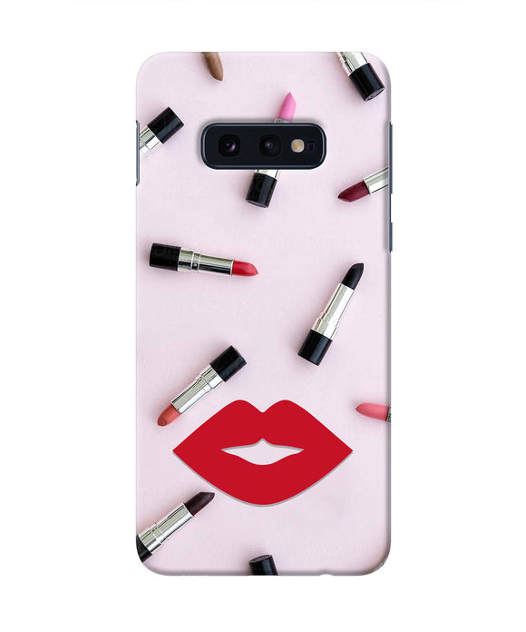 Lips Lipstick Shades Samsung S10E Real 4D Back Cover