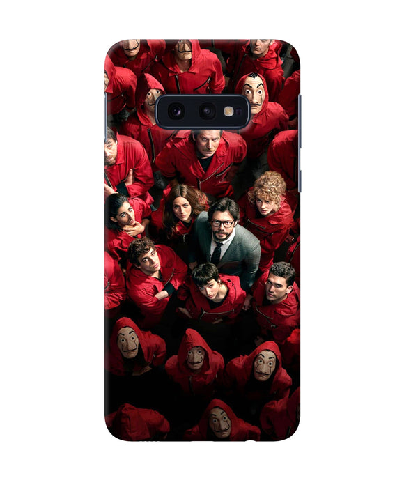 Money Heist Professor with Hostages Samsung S10E Back Cover