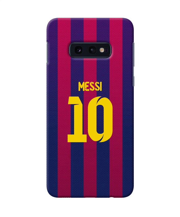 Messi 10 Tshirt Samsung S10e Back Cover
