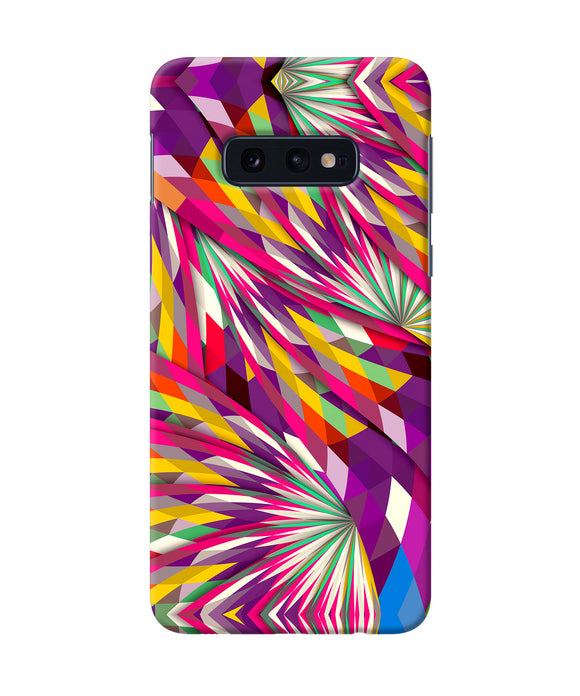 Abstract Colorful Print Samsung S10e Back Cover