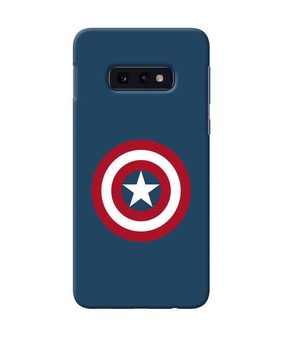Captain America Logo Samsung S10e Back Cover
