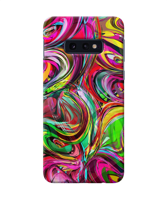 Abstract Colorful Ink Samsung S10e Back Cover