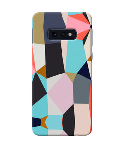 Abstract Colorful Shapes Samsung S10e Back Cover