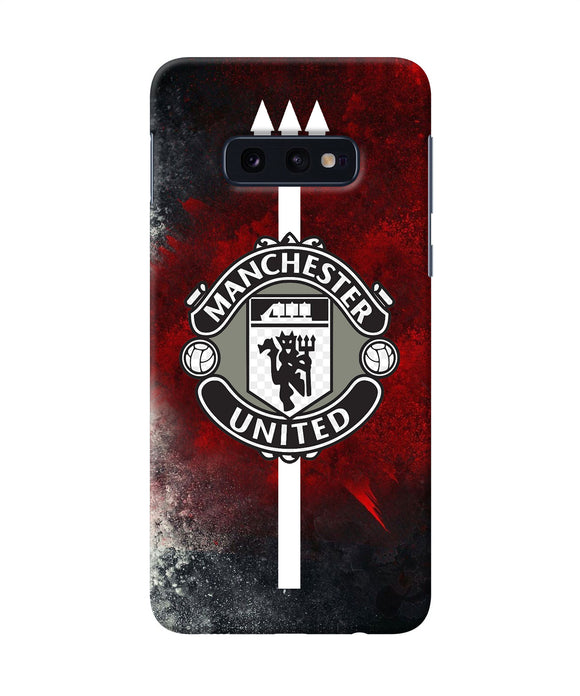Manchester United Samsung S10e Back Cover
