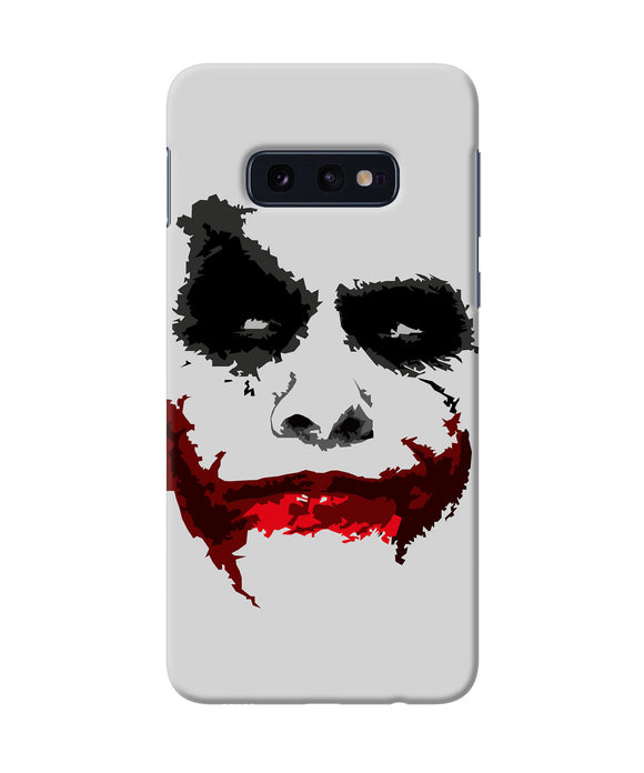 Joker Dark Knight Red Smile Samsung S10e Back Cover