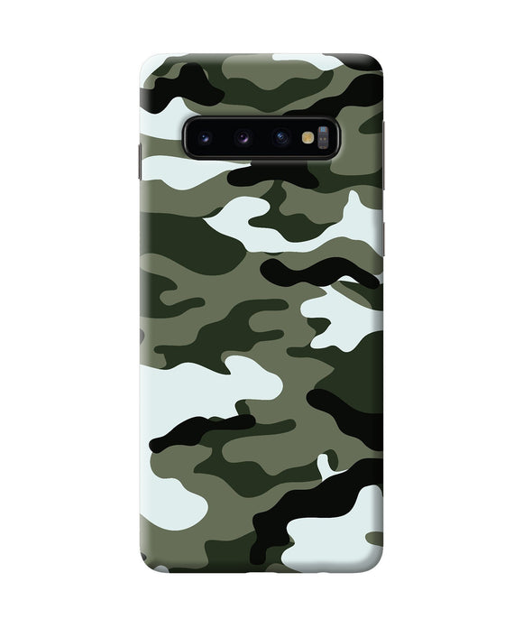 Camouflage Samsung S10 Back Cover