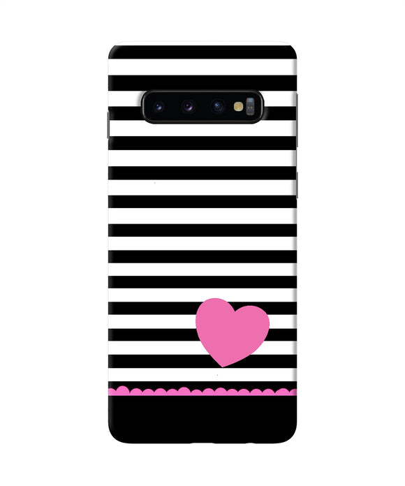 Abstract Heart Samsung S10 Back Cover