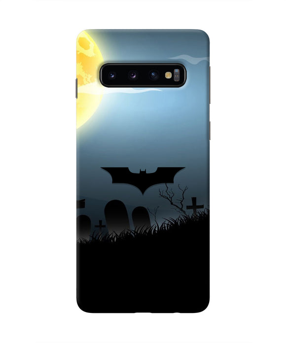 Batman Scary cemetry Samsung S10 Real 4D Back Cover