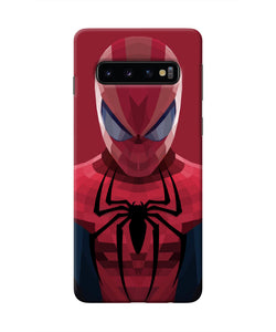 Spiderman Art Samsung S10 Real 4D Back Cover