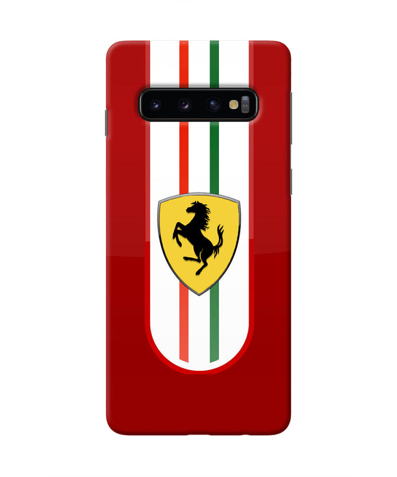 Ferrari Art Samsung S10 Real 4D Back Cover