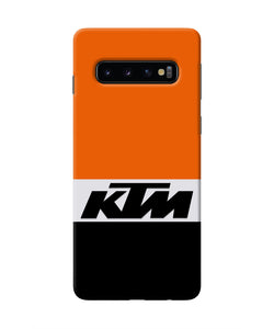 KTM Colorblock Samsung S10 Real 4D Back Cover