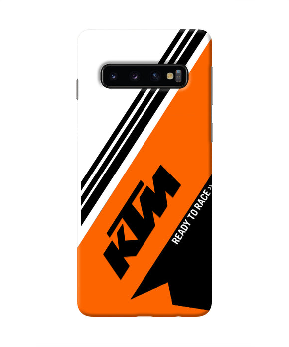 KTM Abstract Samsung S10 Real 4D Back Cover