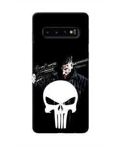 Punisher Character Samsung S10 Real 4D Back Cover