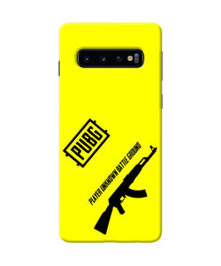 PUBG AKM Gun Samsung S10 Real 4D Back Cover