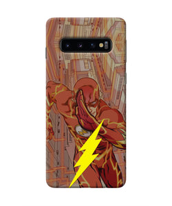 Flash Running Samsung S10 Real 4D Back Cover