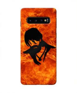 Rocky Bhai Face Samsung S10 Real 4D Back Cover