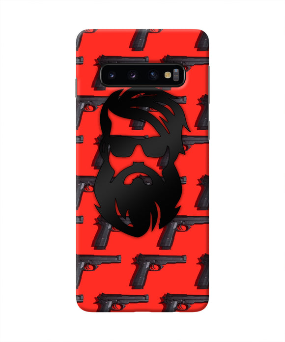 Rocky Bhai Beard Look Samsung S10 Real 4D Back Cover