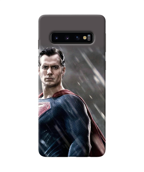 Superman Man Of Steel Samsung S10 Back Cover