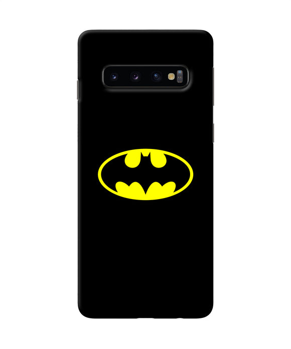 Batman Last Knight Print Black Samsung S10 Back Cover