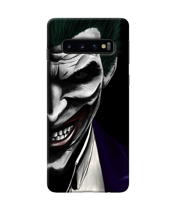 The Joker Black Samsung S10 Back Cover