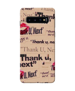 Thank You Next Samsung S10 Back Cover