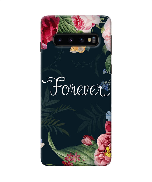 Forever Flower Samsung S10 Back Cover