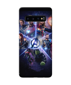 Avengers Super Hero Poster Samsung S10 Back Cover