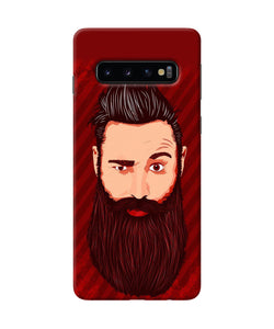 Beardo Character Samsung S10 Back Cover