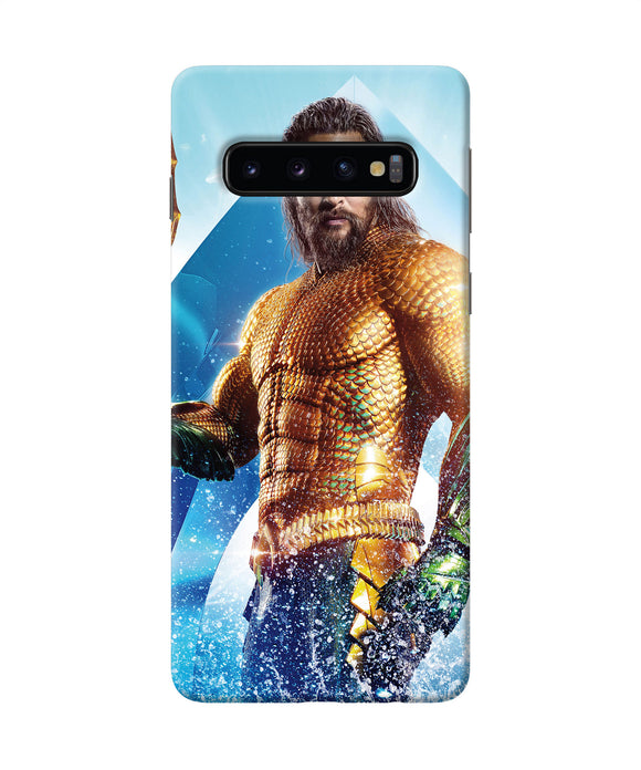 Aquaman Water Poster Samsung S10 Back Cover