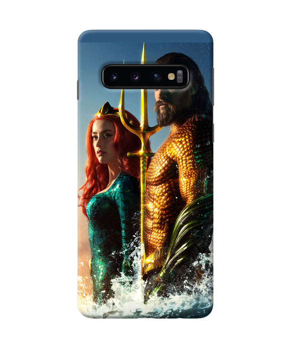 Aquaman Couple Samsung S10 Back Cover