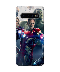 Avengers Space Poster Samsung S10 Back Cover