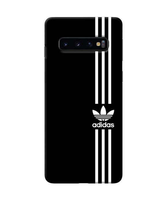 Adidas Strips Logo Samsung S10 Back Cover